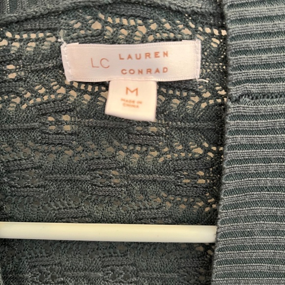LAUREN CONRAD - Excellent Condition! open front cardigan sweater, size M - Picture 3 of 4